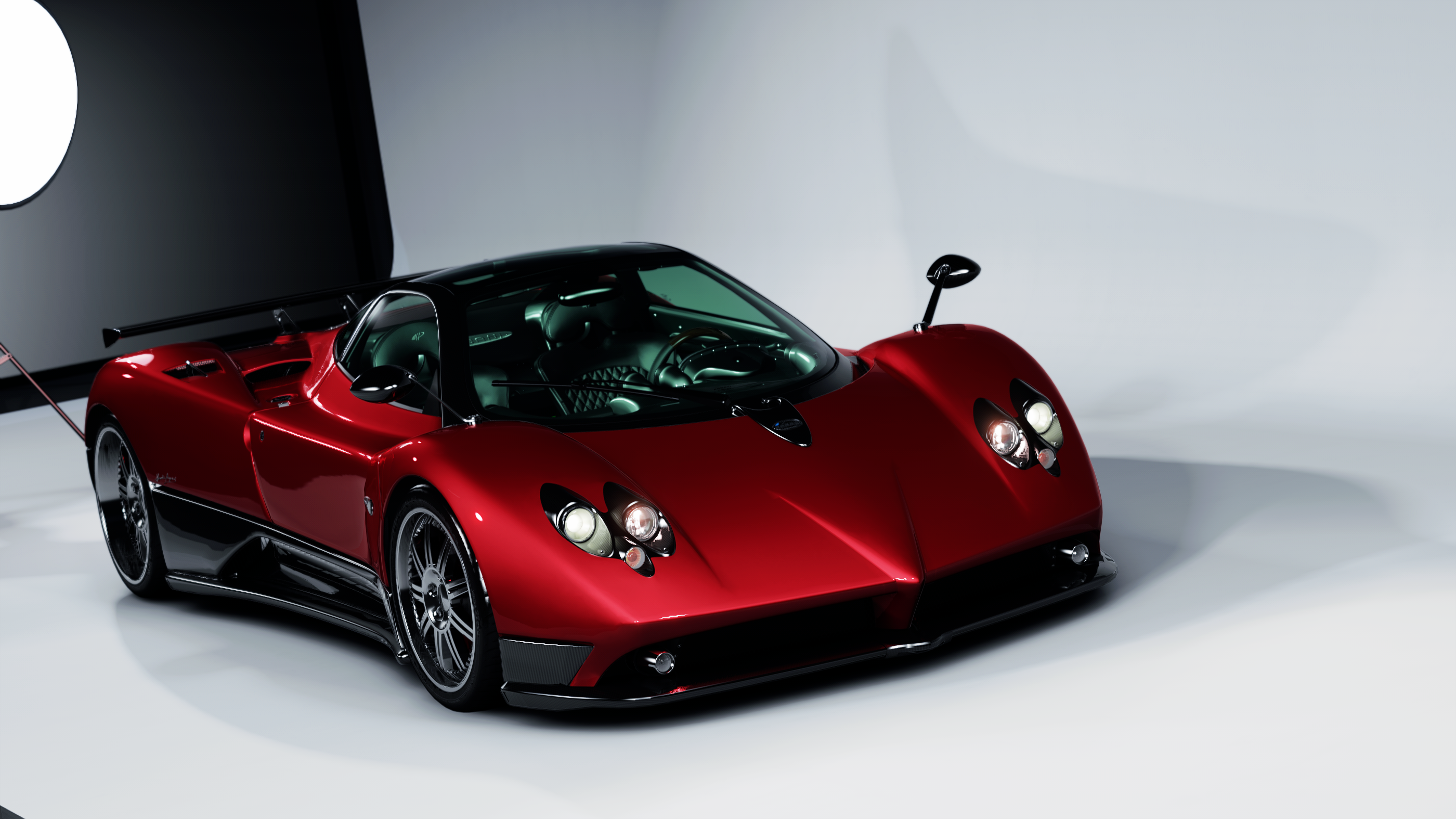 pagani in showroom