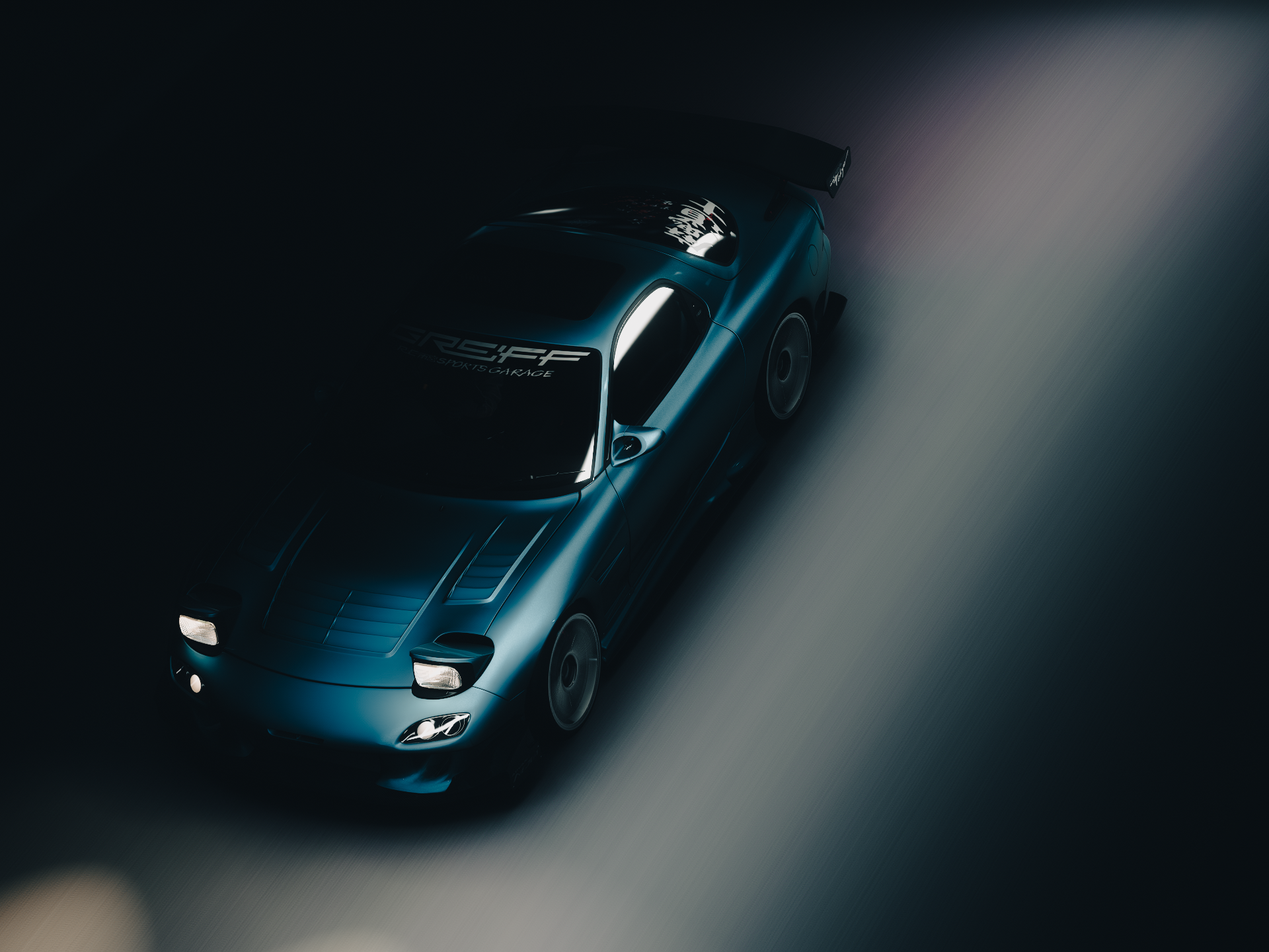 Trawa mazda fd3s doristyle blue